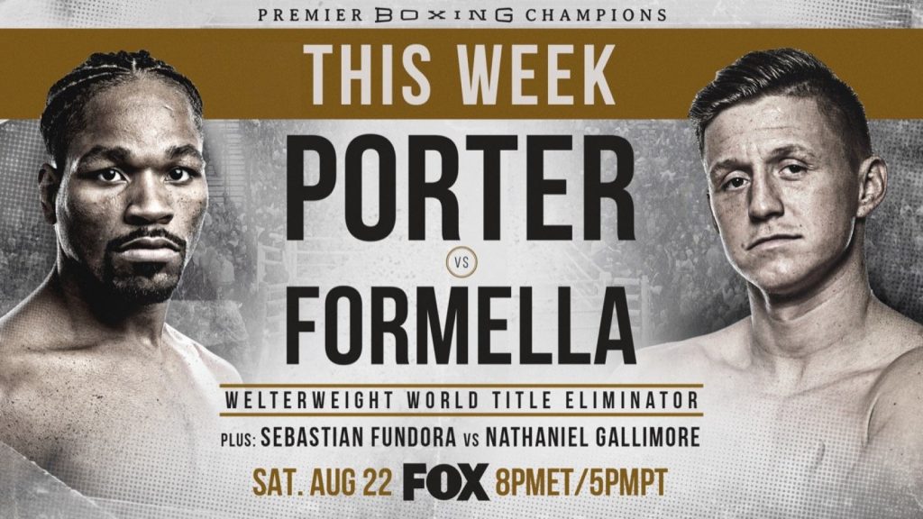 Porter vs Formella poster
